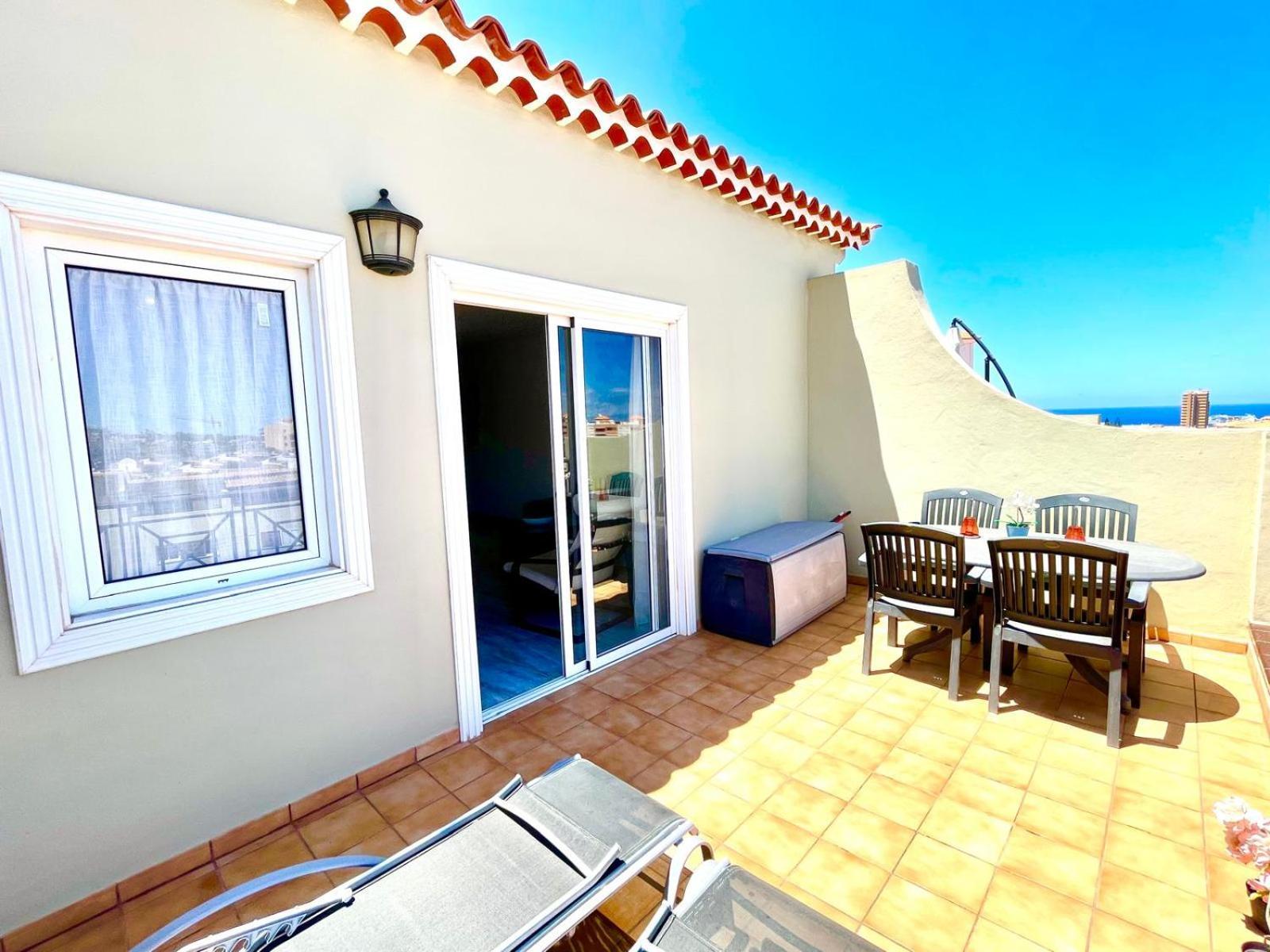 Penthouse Sea View Dinastia In Los Cristianos Los Cristianos  Luaran gambar